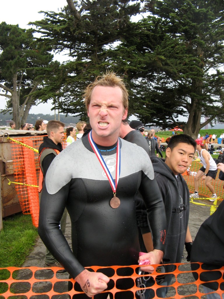 Swimming Come Back at Alcatraz Challenge 2008!
